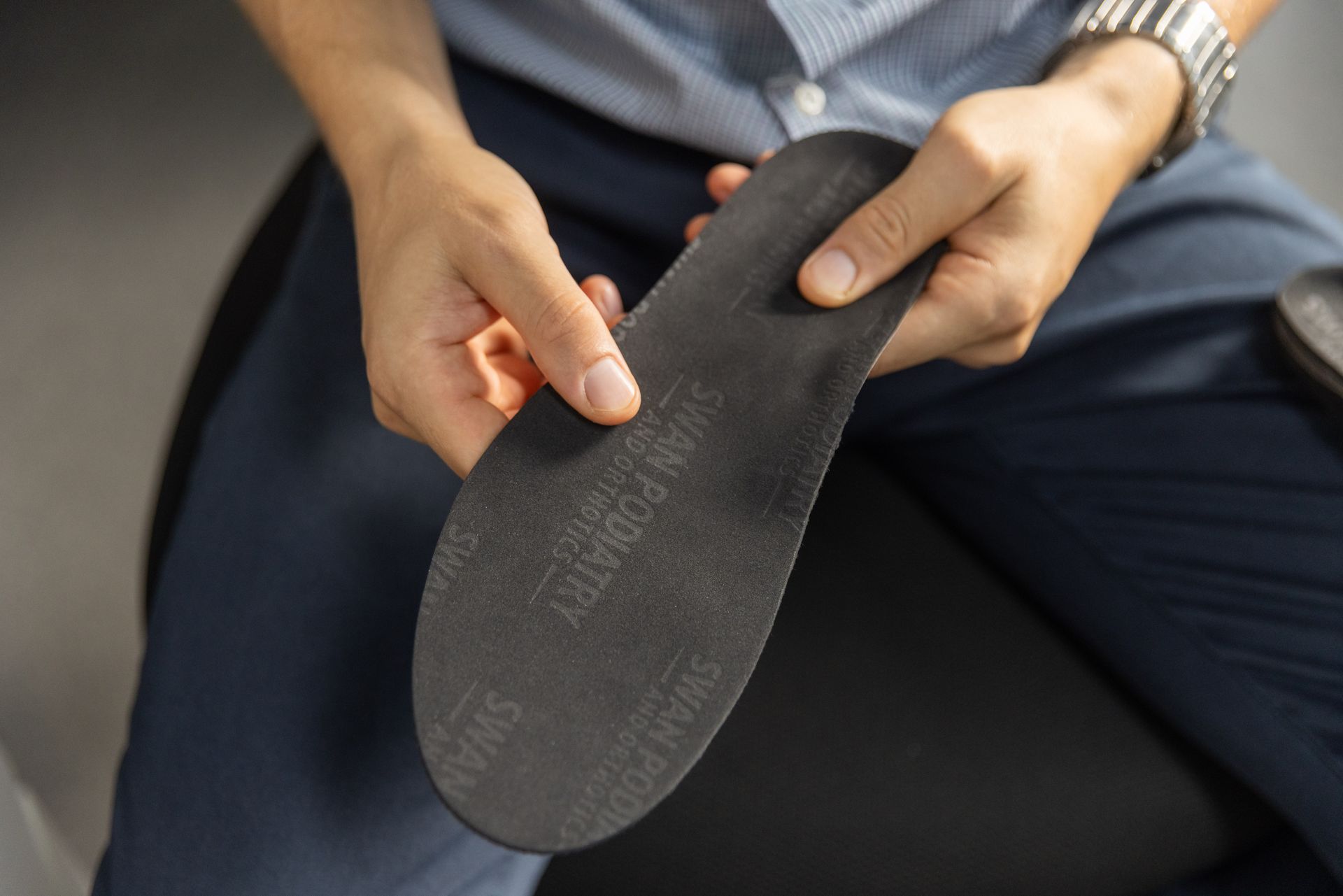 Custom orthotics consultation at Swan Podiatry Darwin